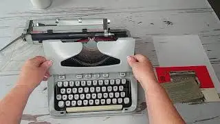 1969 Hermes 3000 Vintage Typewriter | DEMO VIDEO