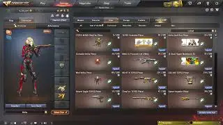 ZA4 TEPES Оружие, постоянный набор, 100 шт. |CrossFire Philippines| Monarch Zombie CF