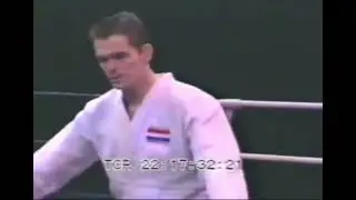 Yoseikan aikido-jujutsu demonstration in the ring 2004 Edgar Kruyning