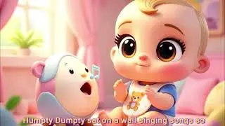 Humpty Dumpty | Kid's Zone Nursery Rhymes & Kids Songs for Toddlers Preschool Fun Learning Sing