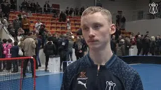 Casper Karlsson efter Mullsj&ouml; AIS - IBF Falun - SSL Omg&aring;ng 21
