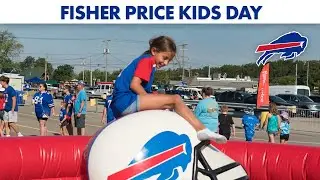 WATCH: 2022 Buffalo Bills Kids Day Fisher-Price&reg; Jr. Tailgate | Buffalo Bills