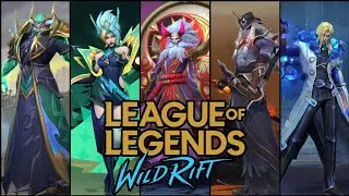 All Champions and skins from League of Legends : WildRift 2025 Part 1