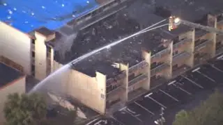 Altamonte Springs extended stay hotel roof collapse