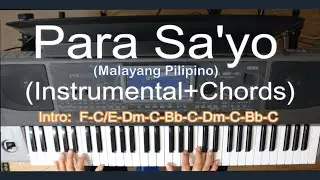 Para Sa'yo By:  Malayang Pilipino Chords & Lyrics Praise and Worship Song