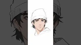 How to draw anime in 30 seconds #howtodraw #anime #animeshorts #digitalpainting #penup