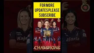 𝗘𝗲 𝗦𝗮𝗹𝗮 𝗖𝘂𝗽 𝗡𝗮𝗺𝗱𝗲! 𝐑𝐨𝐲𝐚𝐥 𝐂𝐡𝐚𝐥𝐥𝐞𝐧𝐠𝐞𝐫𝐬 𝐁𝐚𝐧𝐠𝐚𝐥𝐨𝐫𝐞 𝐖𝐨𝐦𝐞𝐧'𝐬 have finally done it🥹🏆#rcb #rcb2024