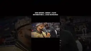 NINO BROWN , OWEMY , FLOYD MAYWEATHER Jr , CHAD OCHOCINCO  @ Celebrity Basketball Game