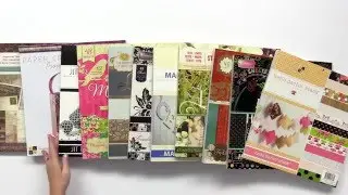 Die Cuts With a View Paper Stacks