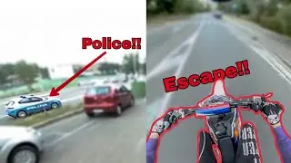 Побег из полиции | Кайо 140cc🚔🇮🇹