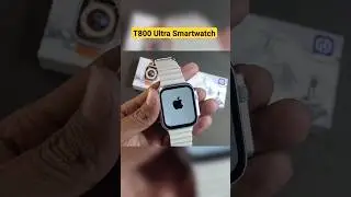 T800 Ultra smart watch me Apple logo kaise lagaen | T800 Ultra smart watch Apple logo code