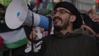 Protesting the US Veto of a Security Coucil Resolution calling for a Ceasefire in Gaza