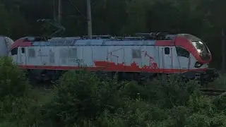 Orlen KolTrans: 111Ed-005 z cysternami z Ełku. 20.07.2024 r.