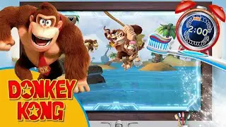 Donkey Kong 2 Minute Action Toothbrush timer with Music