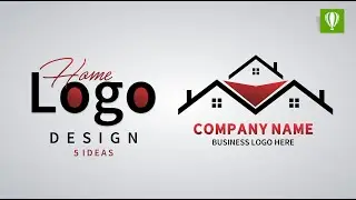 Coreldraw Tutorial | Home Logo Design 5 ideas in Coreldraw ||  #GraphicHouse