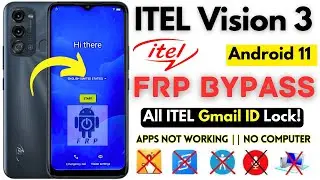 -Unlock ITEL VISION 3 FRP Bypass [Without PC] -Itel S661LP Frp Google Account -Apps Not Working Fix!