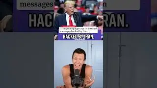 Iran Hacks Trump #shorts