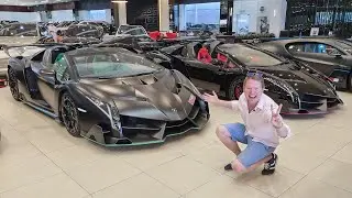 DOUBLE VENENO! Dubai Hypercar Shopping with My AMG GT Black Series