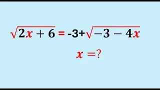 DOUBLE RADICAL EQUATION:STEP-BY-STEP SOLUTION