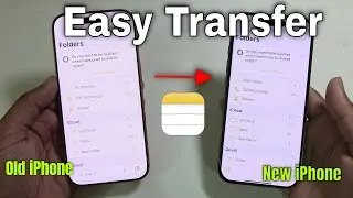 Как перенести заметки iPhone на новый iPhone?