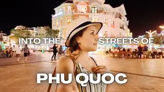 What Grand World Looks Like at Night — Unedited Walk Tour | Phu Quoc, Vietnam
