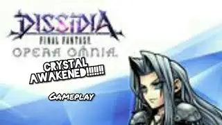Sephiroth Awakening (Dissidia Final Fantasy Opera Omnia Sephiroth Crystal Awakening Update Gameplay)