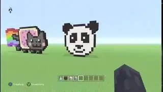 Panda Pixel Art Tutorial - Minecraft
