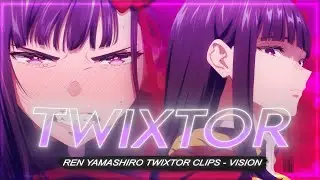Ren Yamashiro Twixtor Clips | 4K Quality + CC | Mato Seihei No Slave S2 Ep4