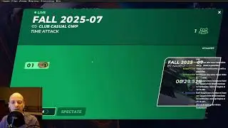 Trackmania Fall 2025 Author Medal attempts on tracks 24, Personal Best Hunt on track 07