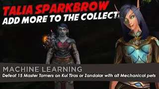 Talia Sparkbrow - Machine Learning
