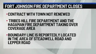 Fort Johnson Volunteer Fire Company closes