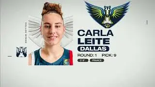 Carla Leite Selected 9th Overall