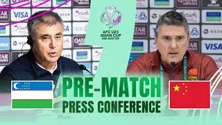 Pre-Match Press Conference | Uzbekistan vs China PR 🎙️ | AFC U23 Asian Cup&trade; 2026