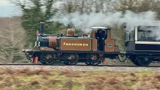 No. 72 'Fenchurch' departs Horsted Keynes | New Year's Day 2026