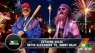 [BCW Years End (Match 2)] Bryce Alexander vs Sonny Solay (Extreme Rules Match) ❗❗❗