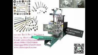 automatic counting and packing machine for plastic parts screws metal parts bagging equipment
