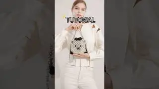 I Made a Beaded Teddy Bag - DIY Tutorial #shorts