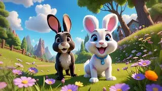 Four Bouncing Bunnies Hop Hop Hop | Bunny Song for Kids | Fun Hopping  Toddlers and Preschoolers