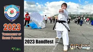 【Full‐length】GIFU Honor Green Band - 2023 Tournament of Roses - Bandfest - UNCUT 4K【GBA Official】