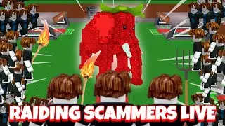🔴RAIDING SCAMMERS WITH VIEWERS LIVE