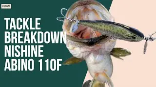 Topwater Bass Fishing with the @nishinelureworks Abino 110F Propbait