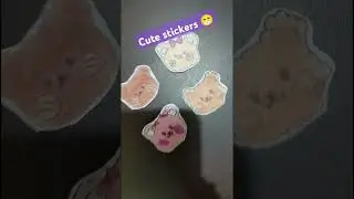 #diy #teddy bear#stickers 🧸🐻