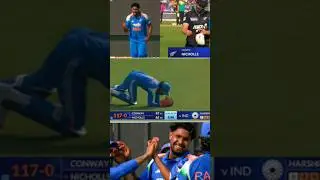 Conway 💯&ndash;Nicholls 🔥 100+ Partnership ke baad Harshit Rana ka Double Dhamaka! 😱🔥 | IND vs NZ