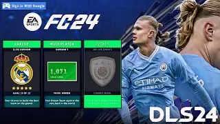 DLS Mod EA SPORTS FC 24 Lite 300 МБ Android Offline Modpack Dream League Soccer 2019