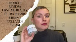 Обзор продукта: Укрепляющий коллагеновый крем First Aid Beauty Ultra Repair | Кристина Мария