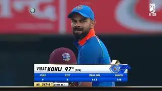 Virat Kohli's 157(129) vs West Indies 2nd ODI 2018(vishakapatnam)|Ball by ball highlights|(HD)