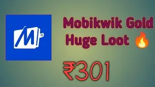 Mobikwik Gold Huge Loot 🔥 ₹300 GoldBack For All User|| Mobikwik Diwali Offer 🛑|| Mobikwik New Offer