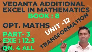Translate the point through translating vector | opt math |class 8 |Unit : 12| Exe: 12.3| QN. 4 all