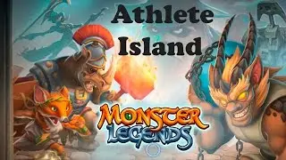 Новый Атлетический остров в Monster Legends - Athlete Island