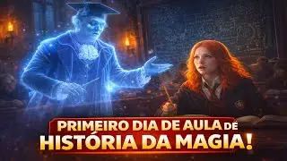 MEU PRIMEIRO DIA NA AULA DE HIST&Oacute;RIA DA MAGIA! 😱👻 | HOGWARTS LEGACY #jogoasmr #gameplayrelaxante